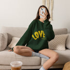 Damen Oversized Pullover mit Statement-Print Ansicht 5 – Sweatshirt – ESTID