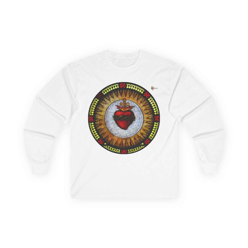 Sacred Heart Langarmshirt – Sacred Heart Mandala Long Sleeve Tee