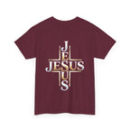 Faith Over Fear T-Shirt – „Glaube statt Angst“ Christian Cross Tee