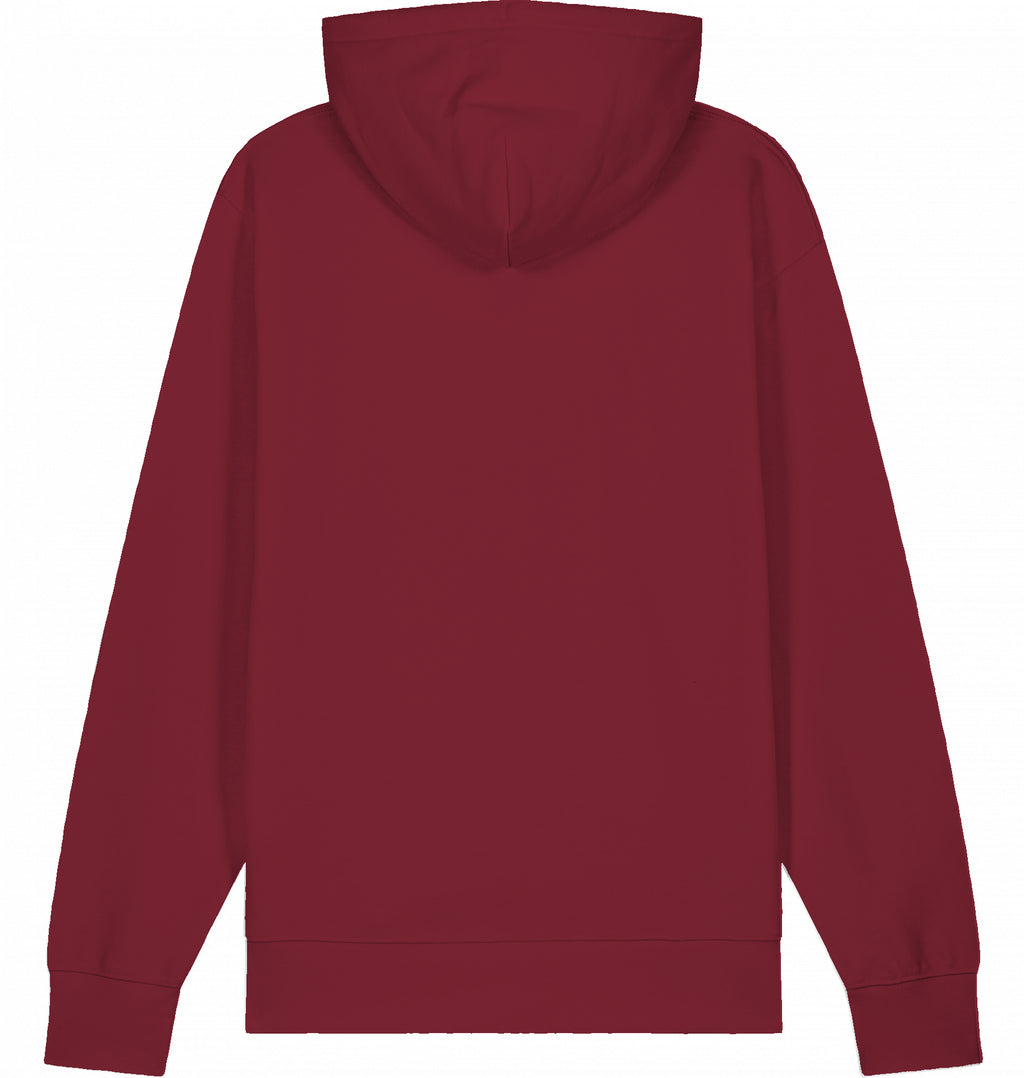 Lässiger Damen Kapuzenpullover mit Tribal Schmetterling Motiv