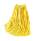 Eleganter Chiffon-Maxirock mit Schmetterlingen | Seiden-Look Ansicht 7 – Rock – ESTID