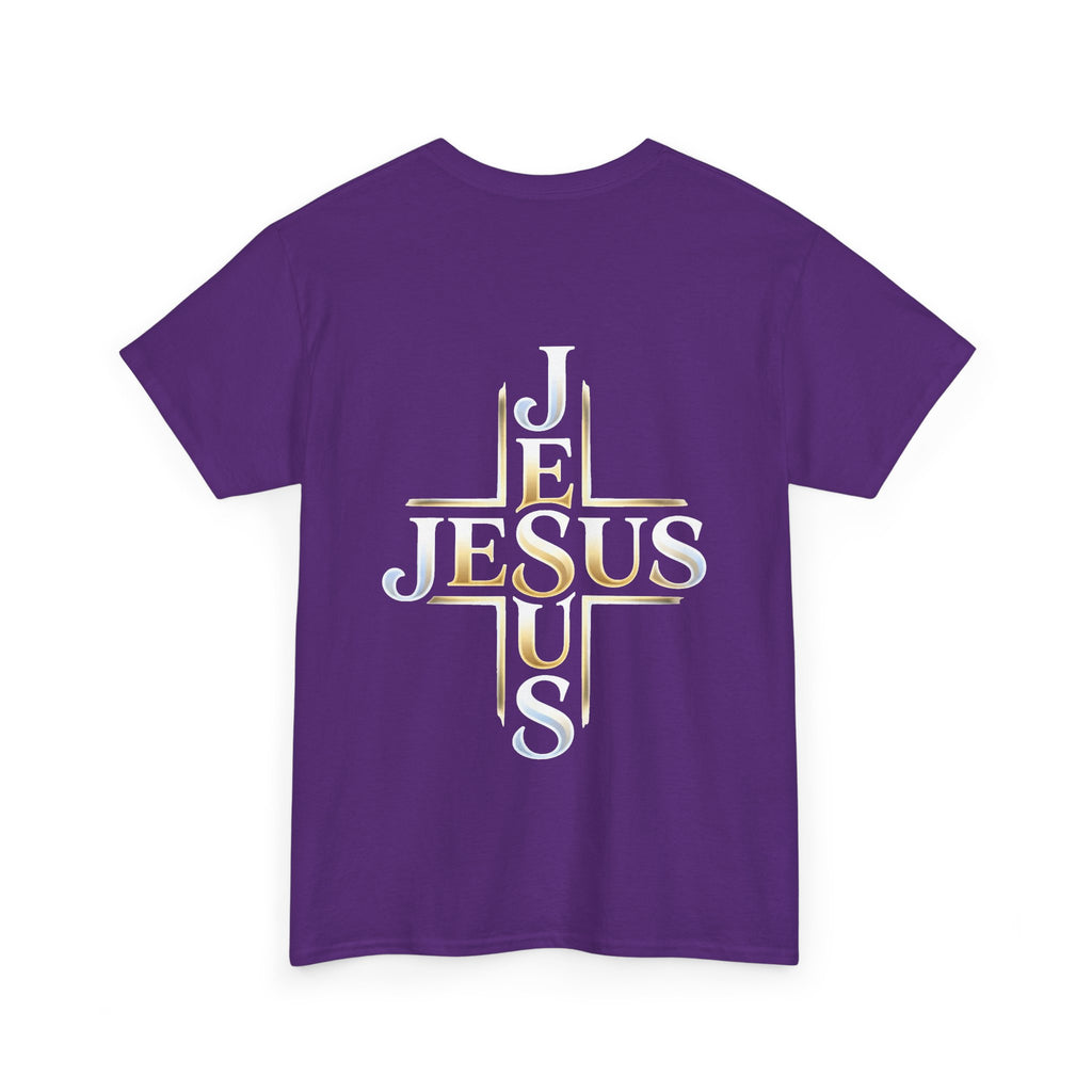 Faith Over Fear T-Shirt – „Glaube statt Angst“ Christian Cross Tee