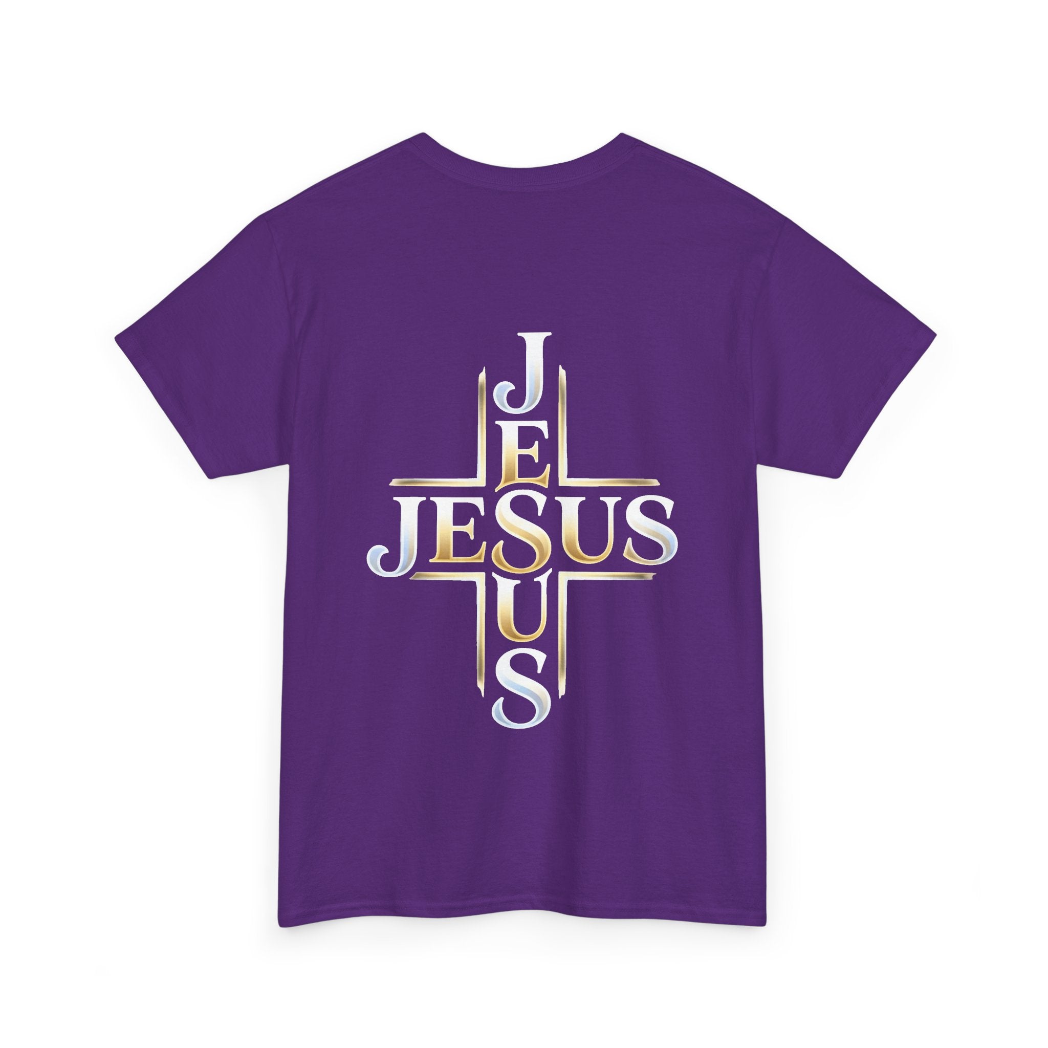Faith Over Fear T-Shirt – „Glaube statt Angst“ Christian Cross Tee