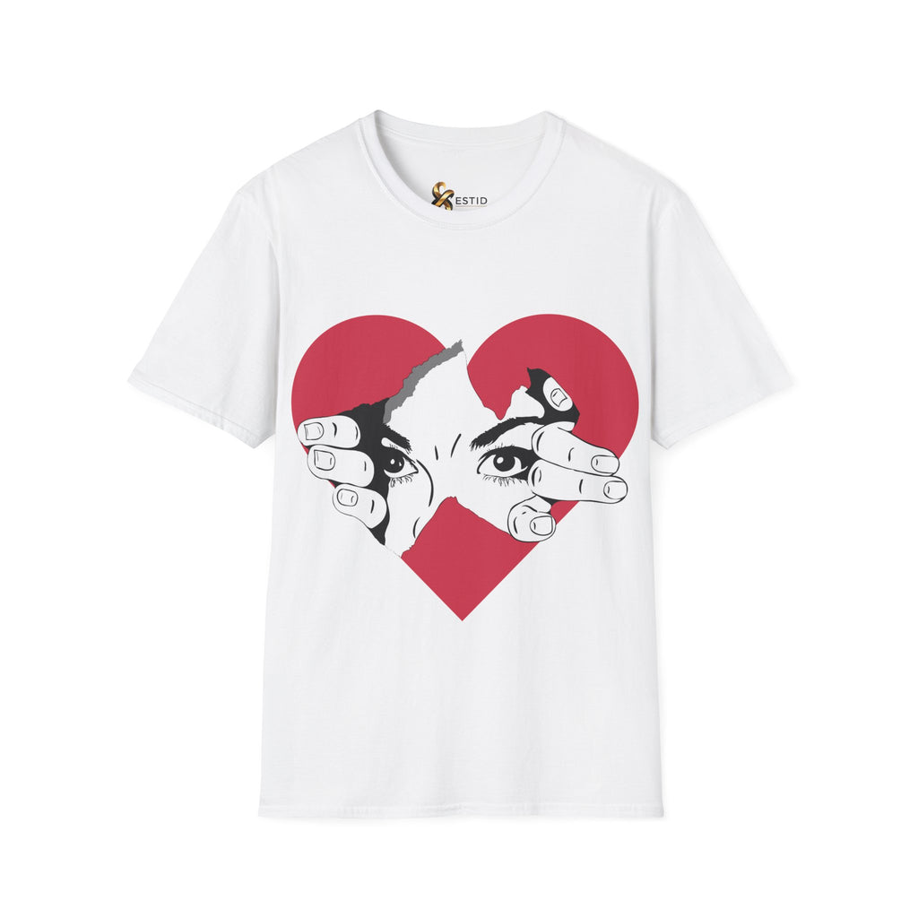 Herz‑Hände T-Shirt – Eye Peek Herz Grafik Tee Ansicht 13 – T-Shirt – ESTID