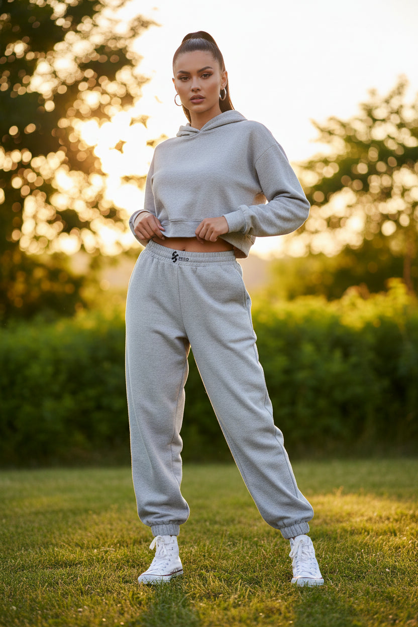 ESTID Lässige Damen Sporthose mit Bündchen