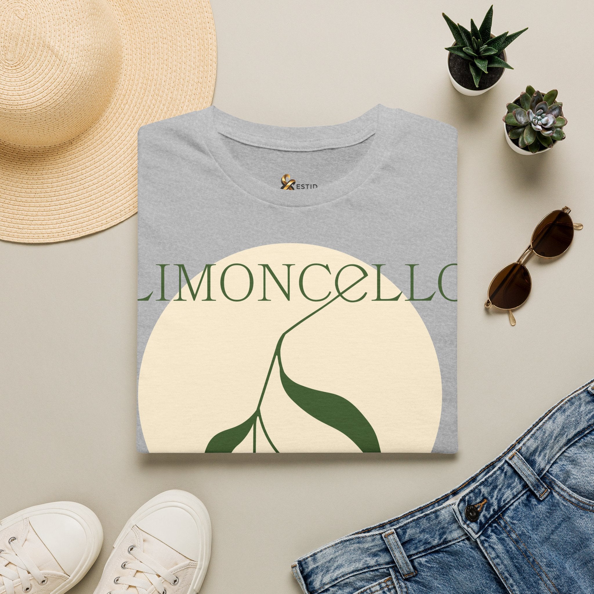 Limoncello Zitrone T-Shirt Ansicht 5 – T-Shirt – ESTID
