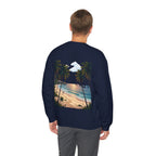 Tropical Palm Sunset Sweatshirt – Beach Vacation Crewneck