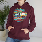 Urlaub Hoodie – Tropischer Palm Sunset Kapuzenpullover