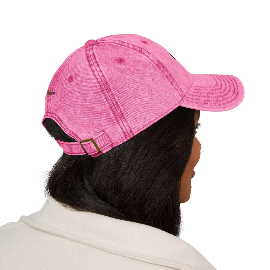 Christliche Vintage Twill Cap im Washed-Look ESTID Ansicht 9 – Hats – ESTID