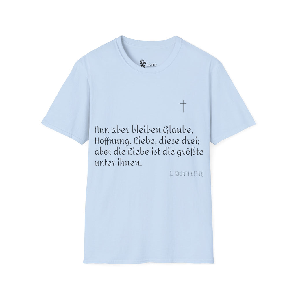 Minimalistisches Unisex T-Shirt mit ausdrucksstarkem Backprint ESTID Ansicht 11 – T-Shirt – ESTID