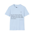 Minimalistisches Unisex T-Shirt mit ausdrucksstarkem Backprint ESTID Ansicht 11 – T-Shirt – ESTID