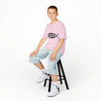 Kinder T-Shirt „JESUS“ Ichthys Fisch – Christliches Shirt für Kinder