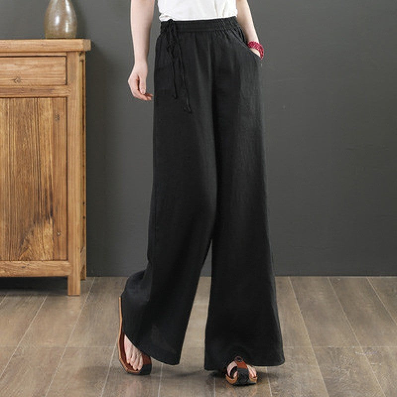 Luftige Damen Sommer Stoffhose Ansicht 7 – hosen – ESTID