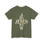 Faith Over Fear T-Shirt – „Glaube statt Angst“ Christian Cross Tee