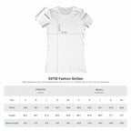 Damen T-Shirt 100% Baumwolle | Rotes Grunge-Herz Ansicht 11 – T-Shirt – ESTID