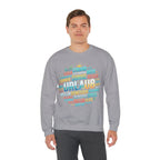 Tropical Palm Sunset Sweatshirt – Beach Vacation Crewneck