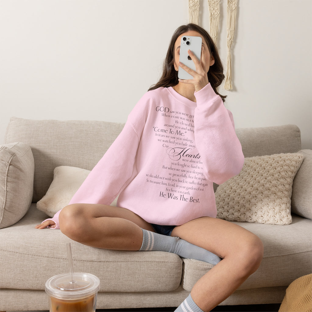 ESTID Damen Pullover | „God Saw You Were Getting Tired“ Spruch-Print Ansicht 6 – Sweatshirt – ESTID