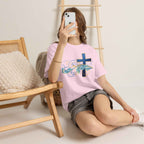 ESTID „Jesus mein Retter“ Unisex T-Shirt Ansicht 4 – T-Shirt – ESTID