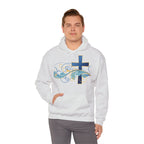 Gott liebt seine Kinder Kapuzenpullover – Cross Hoodie mit handschriftlicher Botschaft Ansicht 24 – Hoodie – ESTID