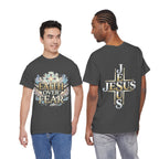 Faith Over Fear T-Shirt – „Glaube statt Angst“ Christian Cross Tee