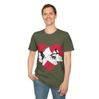 Herz‑Hände T-Shirt – Eye Peek Herz Grafik Tee Ansicht 26 – T-Shirt – ESTID