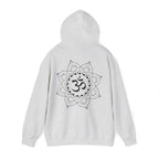 Lotus-Mandala-Hoodie mit Om-Symbol – Spirituelles Yoga-Sweatshirt ESTID Ansicht 7 – Hoodie – ESTID