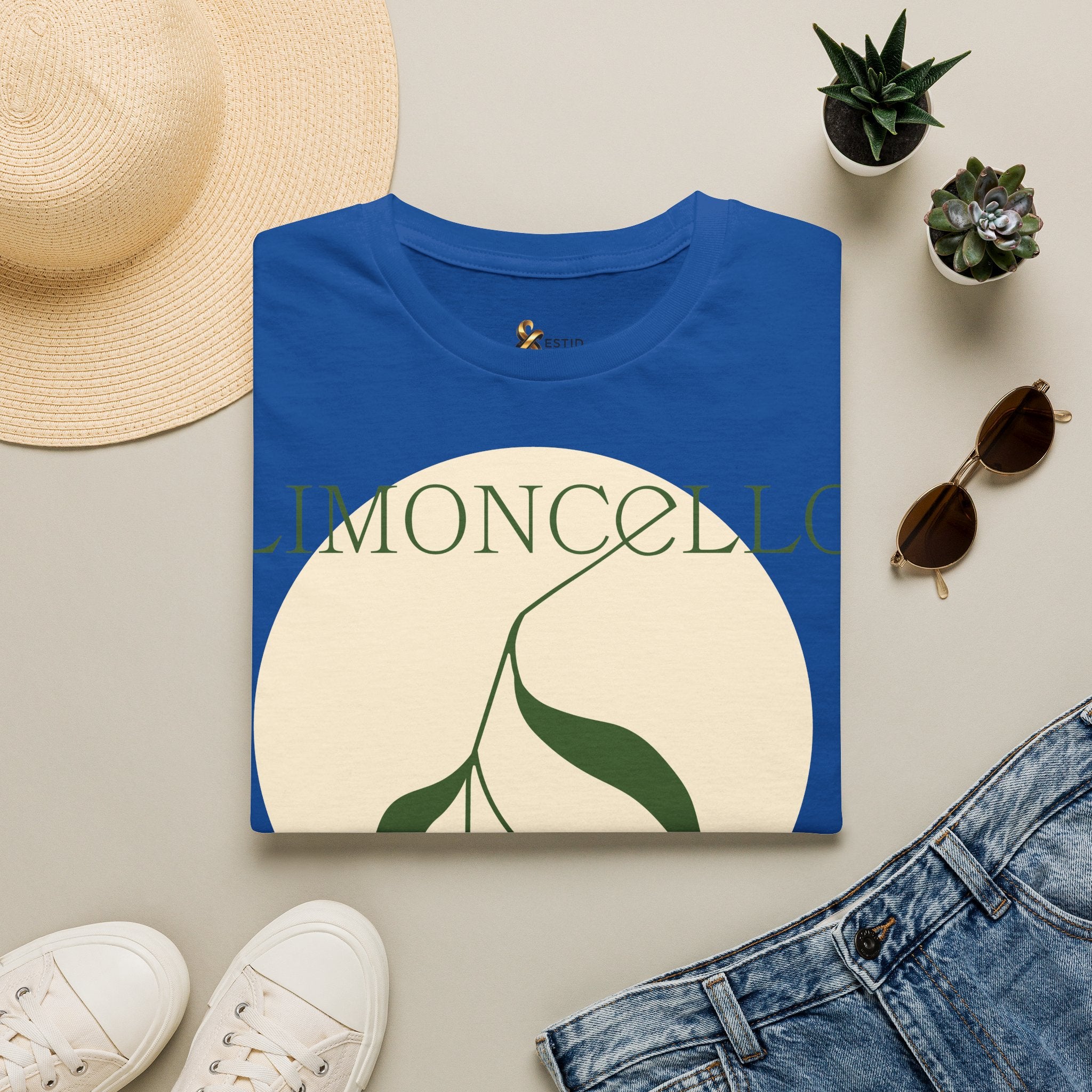 Limoncello Zitrone T-Shirt Ansicht 12 – T-Shirt – ESTID