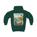 Mallorca Vintage Kinder Hoodie – Retro Reiseplakat Strandmotiv