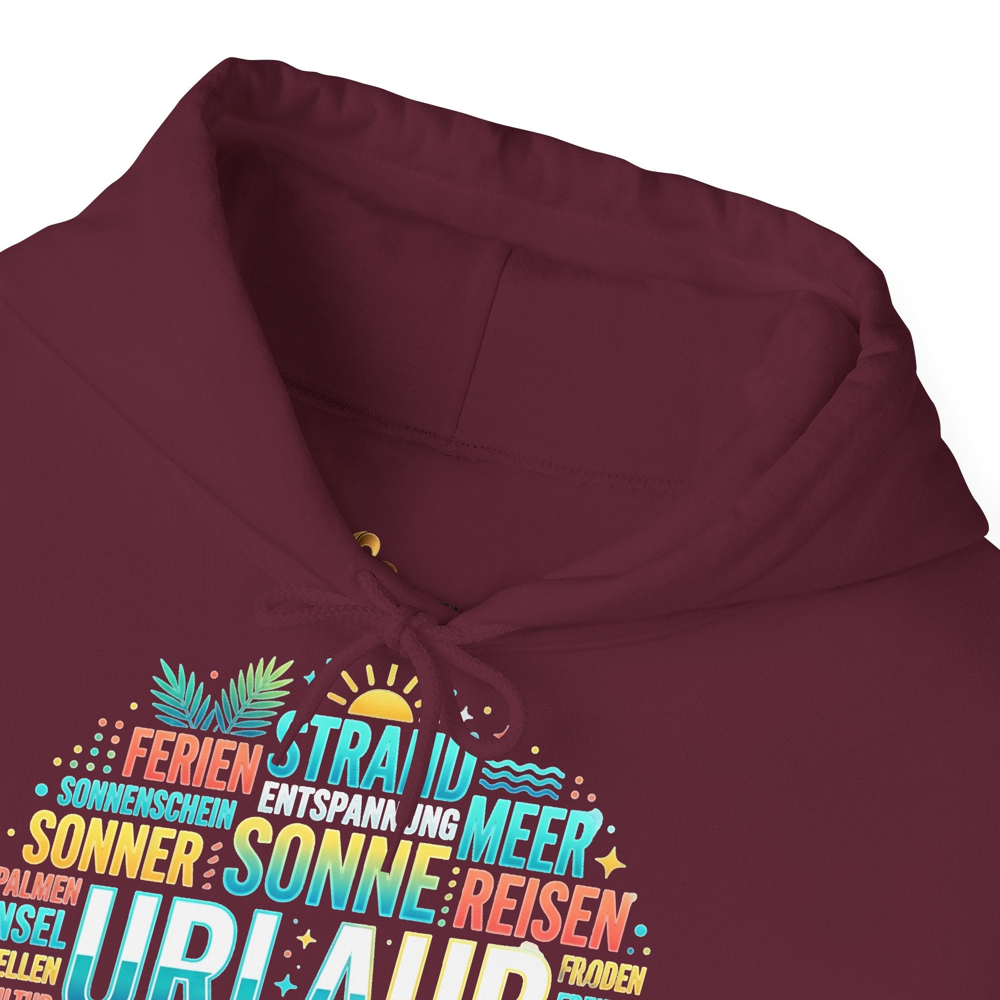 Urlaub Hoodie – Tropischer Palm Sunset Kapuzenpullover