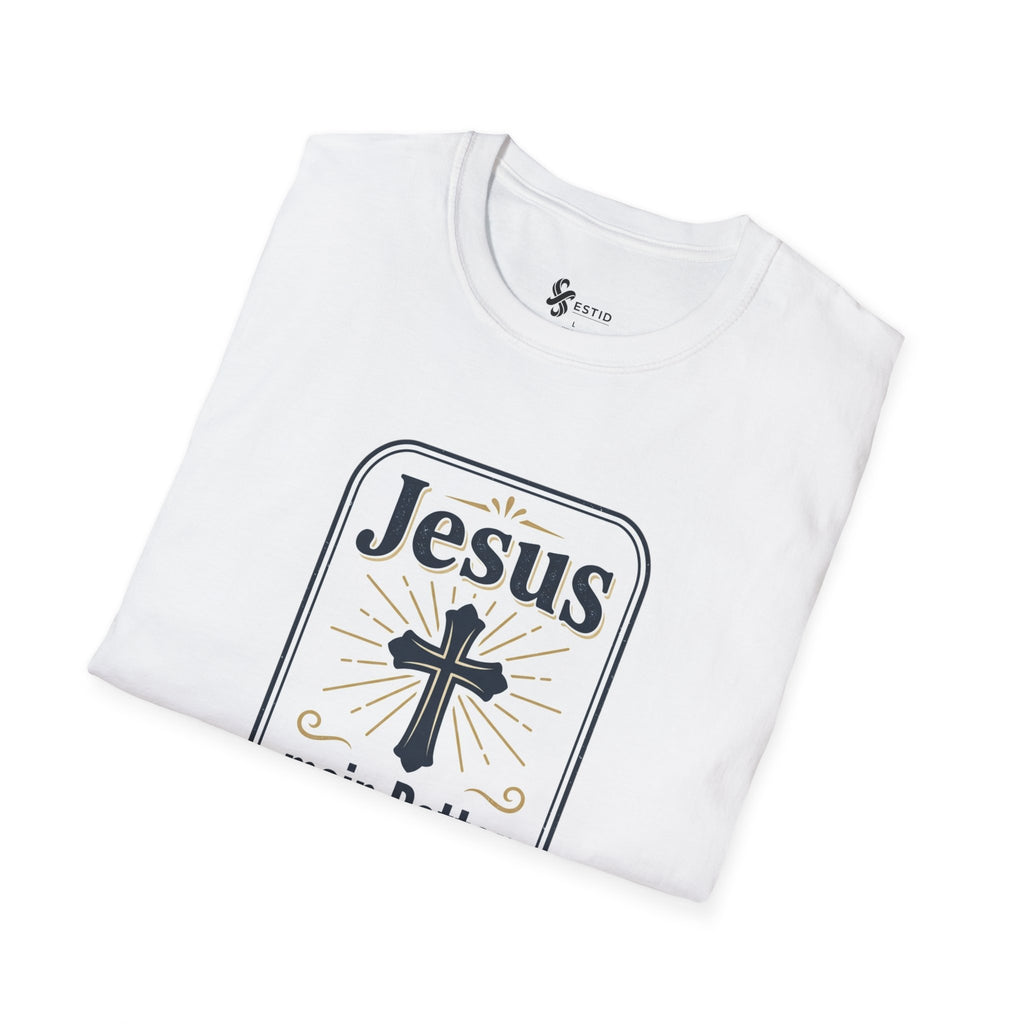 Unisex T-Shirt mit Aufschrift "Jesus mein Retter" ESTID Ansicht 5 – T-Shirt – ESTID