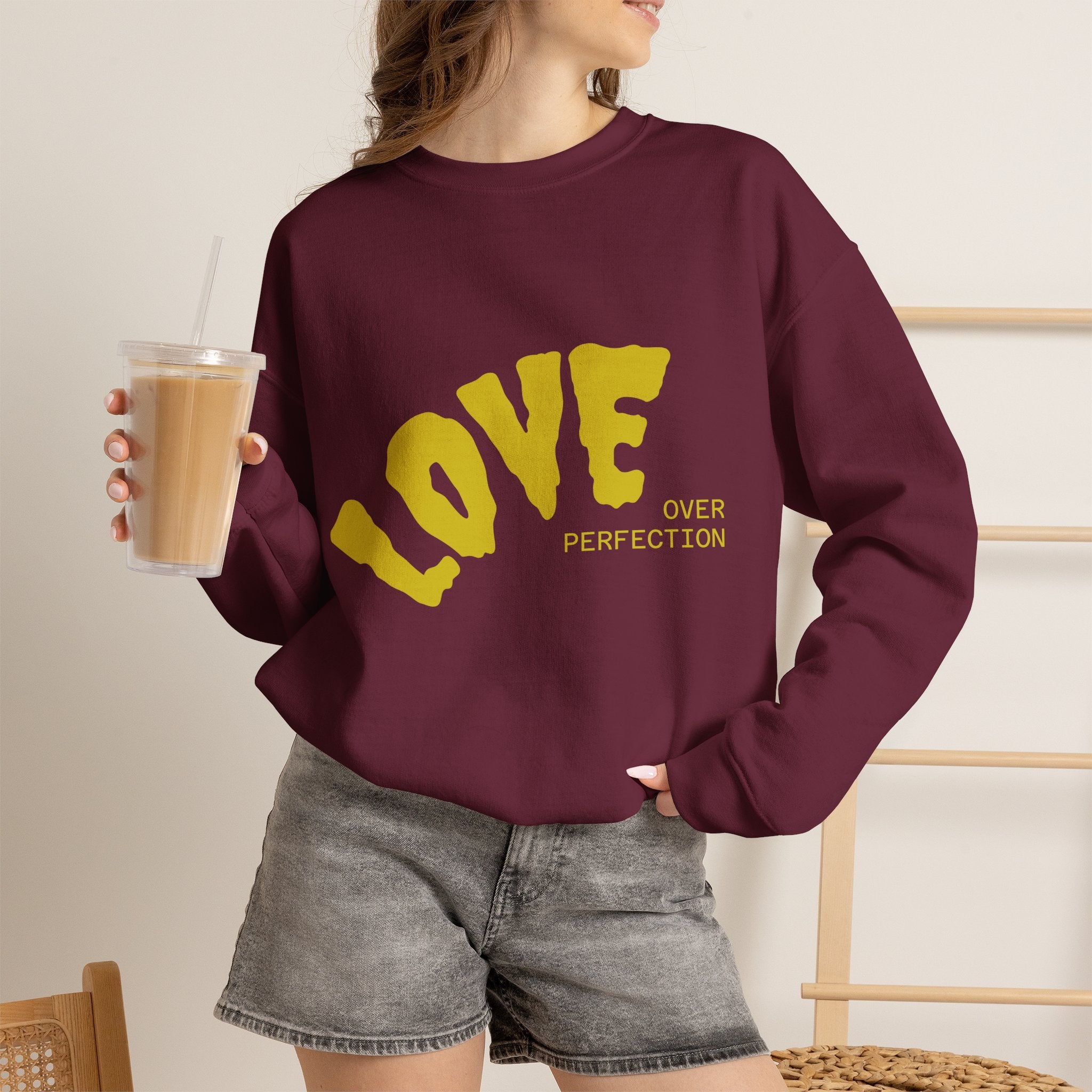 Damen Oversized Pullover mit Statement-Print Ansicht 34 – Sweatshirt – ESTID