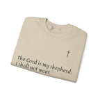 Unisex Heavy Blend Sweatshirt mit Psalm 23 & markantem Backprint ESTID Ansicht 11 – Sweatshirt – ESTID