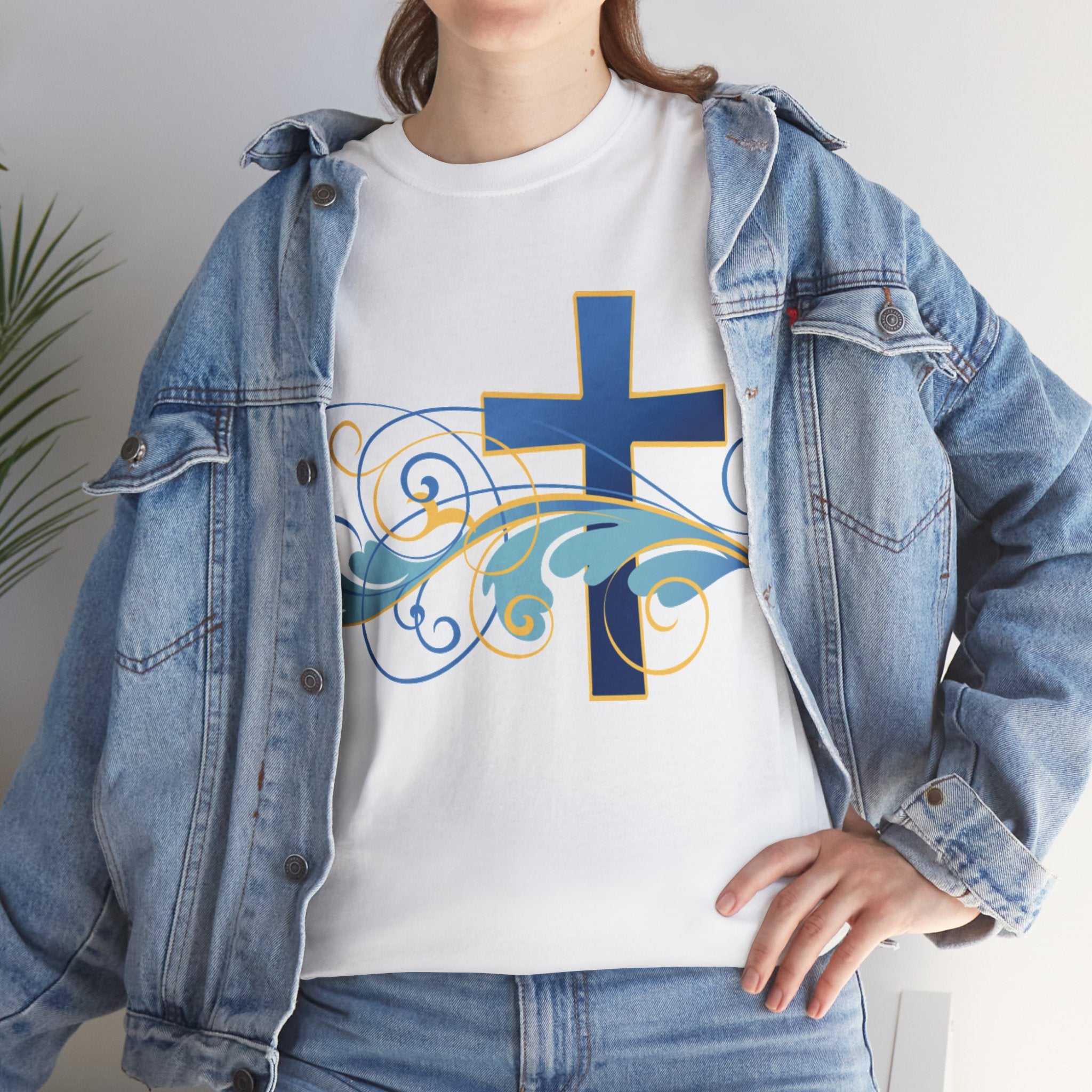 ESTID „Jesus mein Retter“ Unisex T-Shirt Ansicht 17 – T-Shirt – ESTID