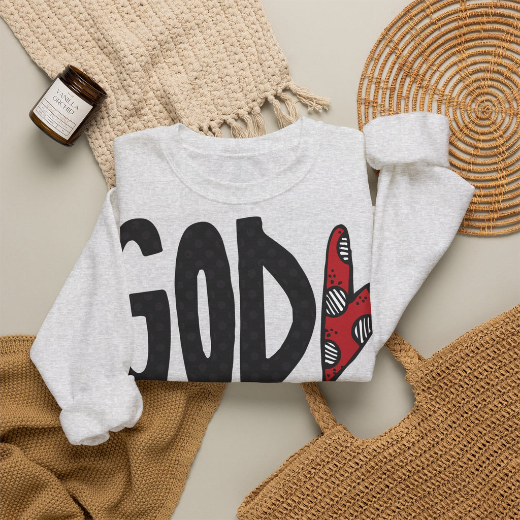 Gott liebt Seine Kinder Sweatshirt – Faith-Crewneck für Kinder und Familie Ansicht 21 – Sweatshirt – ESTID
