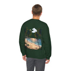 Tropical Palm Sunset Sweatshirt – Beach Vacation Crewneck