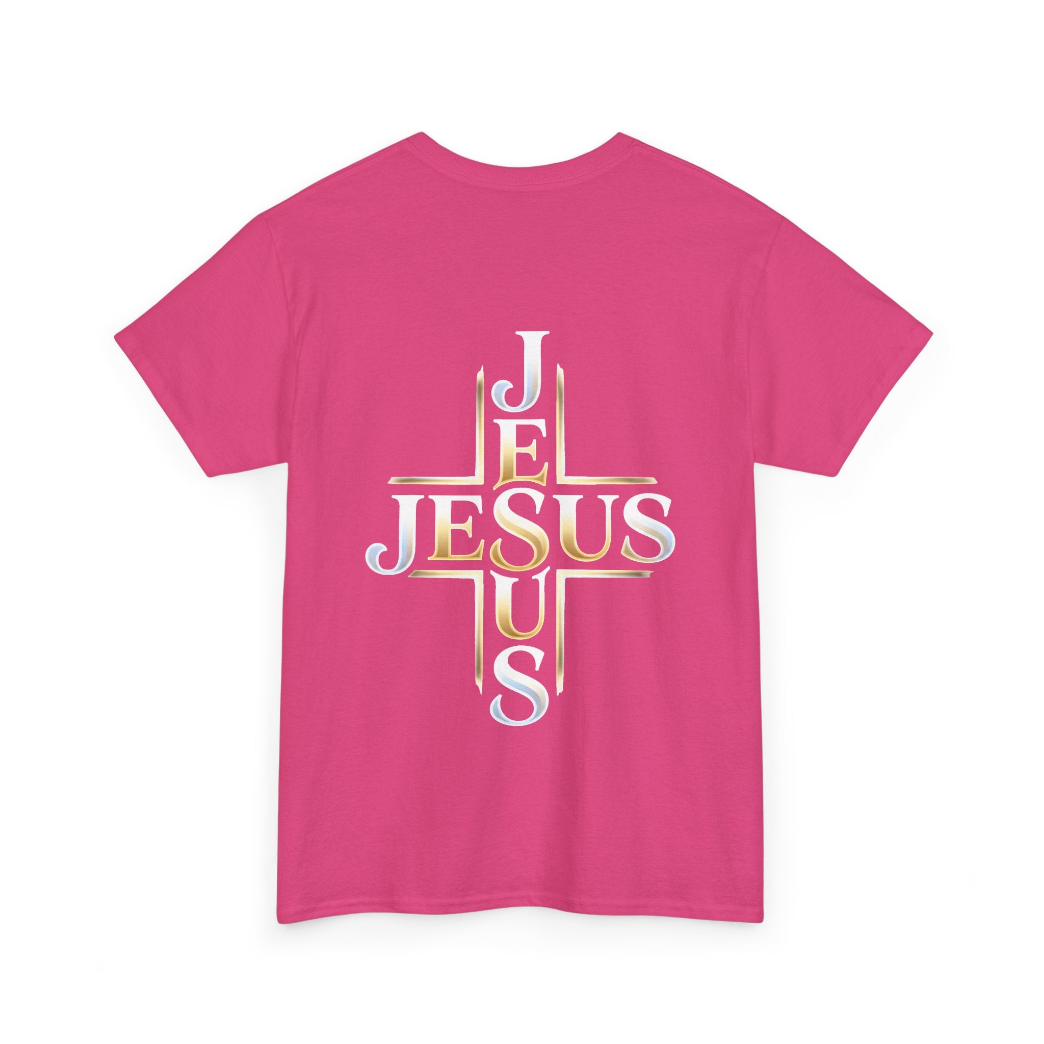 Faith Over Fear T-Shirt – „Glaube statt Angst“ Christian Cross Tee