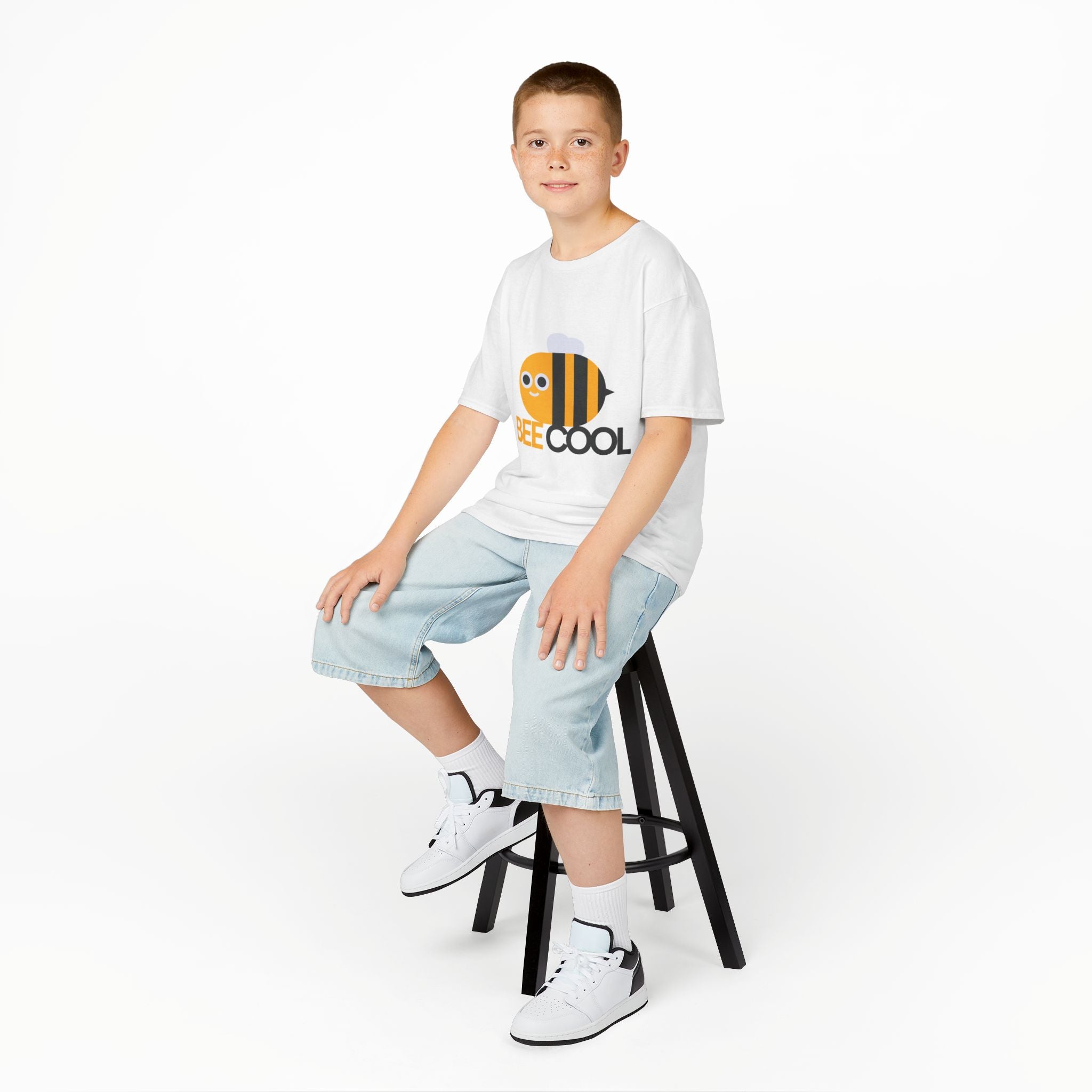 Kinder T-Shirt „BEE COOL“ – Niedliches Bienen-Motiv für Jungen & Mädchen