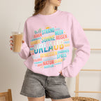 Tropical Palm Sunset Sweatshirt – Beach Vacation Crewneck