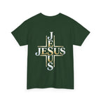 Faith Over Fear T-Shirt – „Glaube statt Angst“ Christian Cross Tee