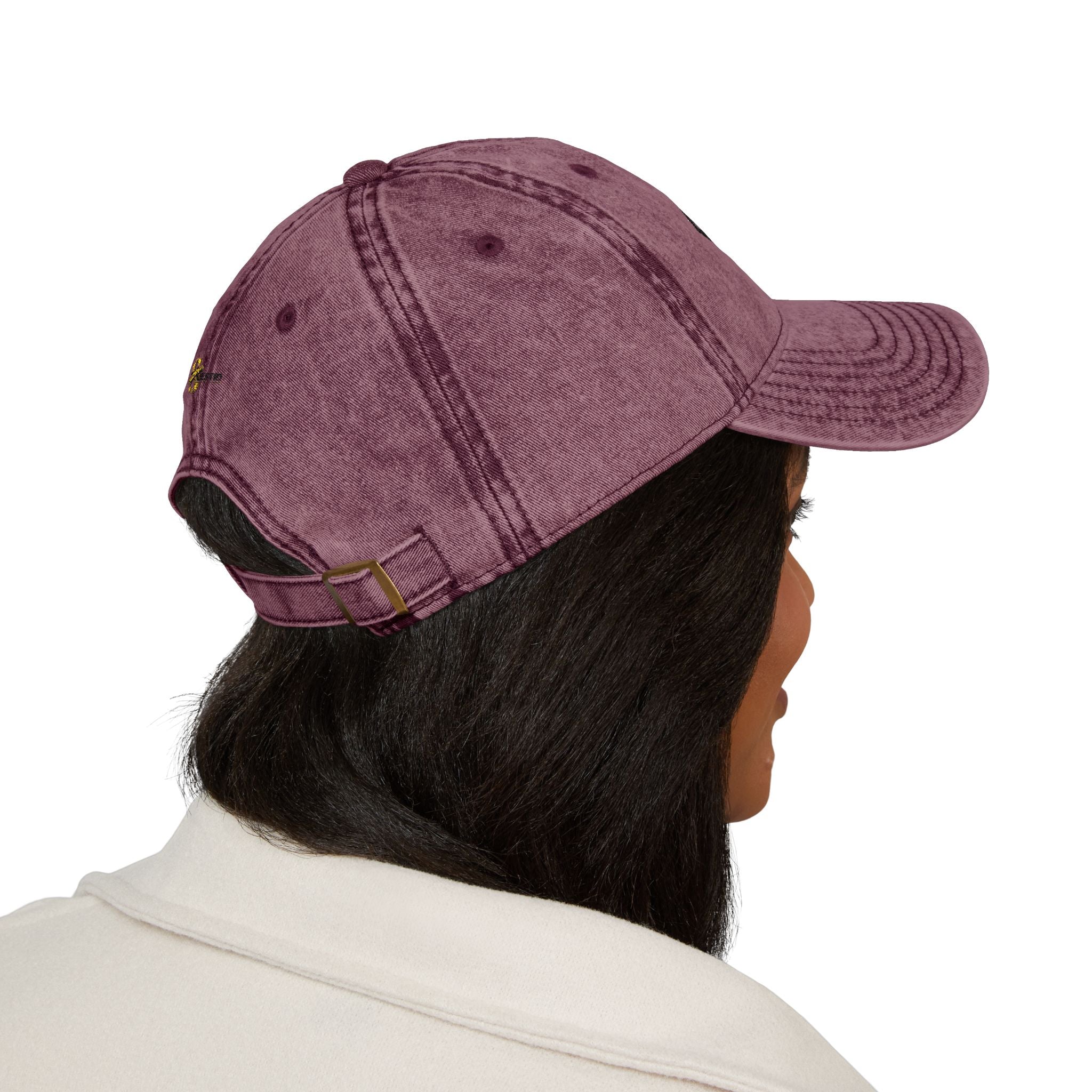 Christliche Vintage Twill Cap im Washed-Look ESTID Ansicht 12 – Hats – ESTID