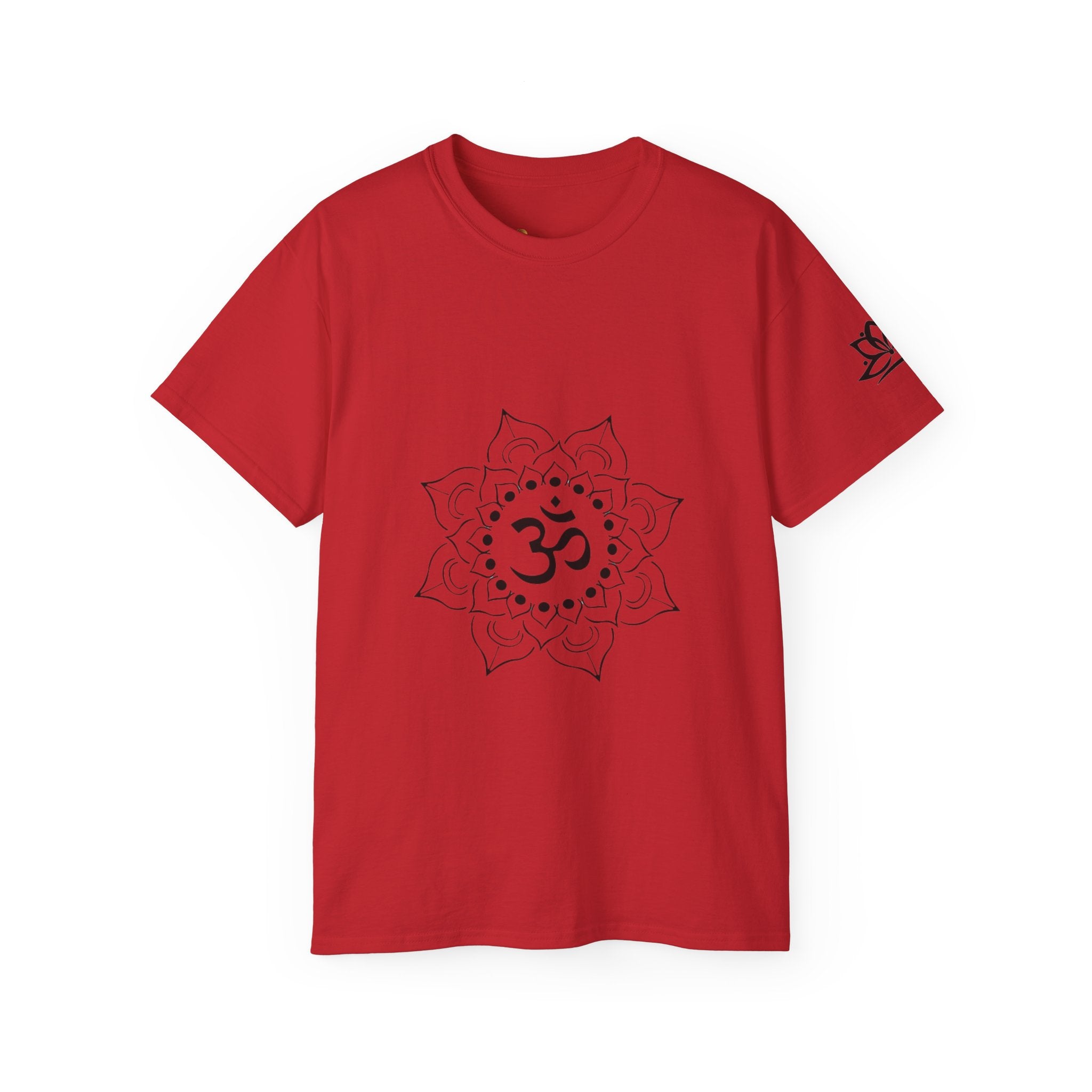 Spiritual Om Mandala Bio-Baumwoll T-Shirt | Damen & Herren Ansicht 13 – T-Shirt – ESTID