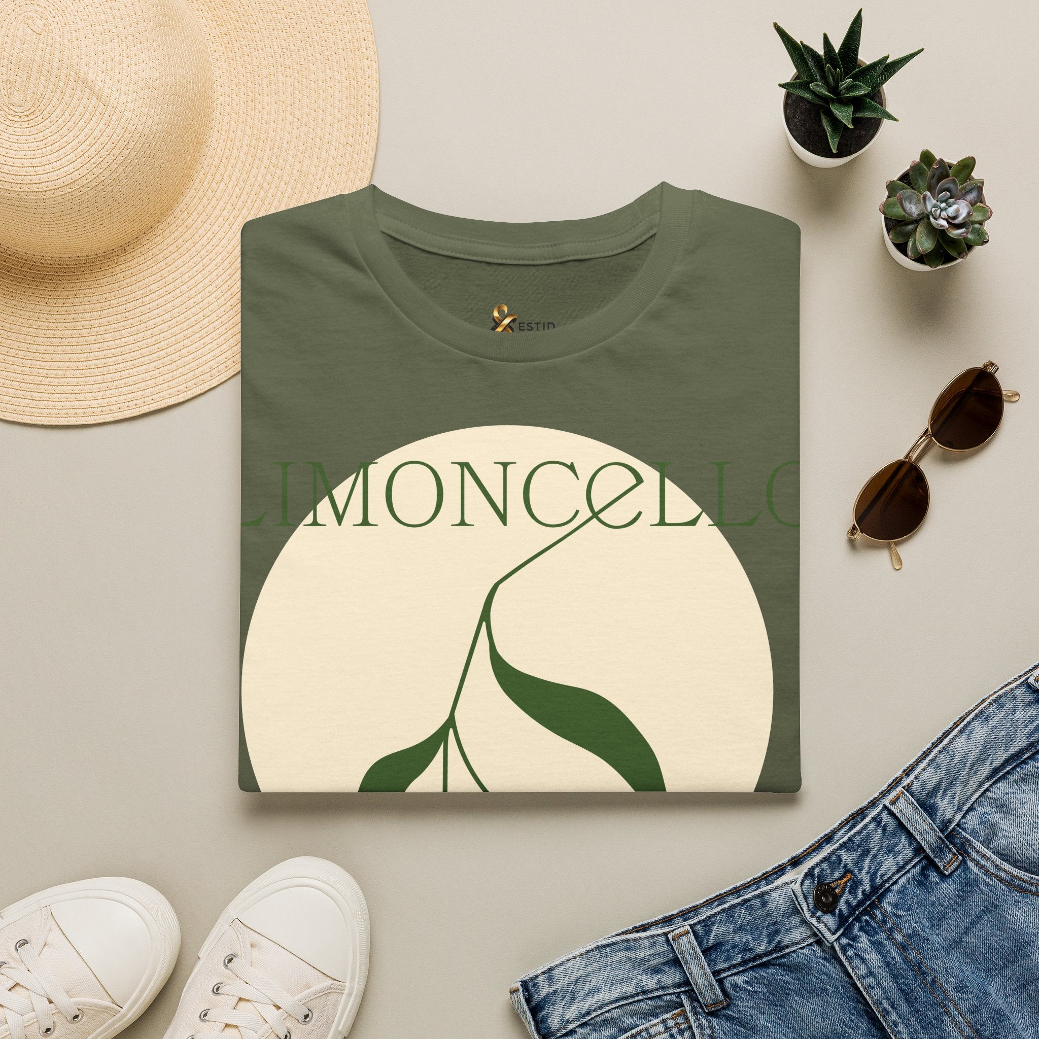 Limoncello Zitrone T-Shirt Ansicht 9 – T-Shirt – ESTID