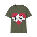 Herz‑Hände T-Shirt – Eye Peek Herz Grafik Tee Ansicht 25 – T-Shirt – ESTID