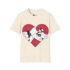 Herz‑Hände T-Shirt – Eye Peek Herz Grafik Tee Ansicht 22 – T-Shirt – ESTID