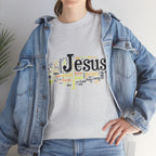 ESTID Unisex Shirt | Jesus Fisch Bibel Wortwolke Ansicht 32 – T-Shirt – ESTID