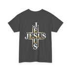 Faith Over Fear T-Shirt – „Glaube statt Angst“ Christian Cross Tee