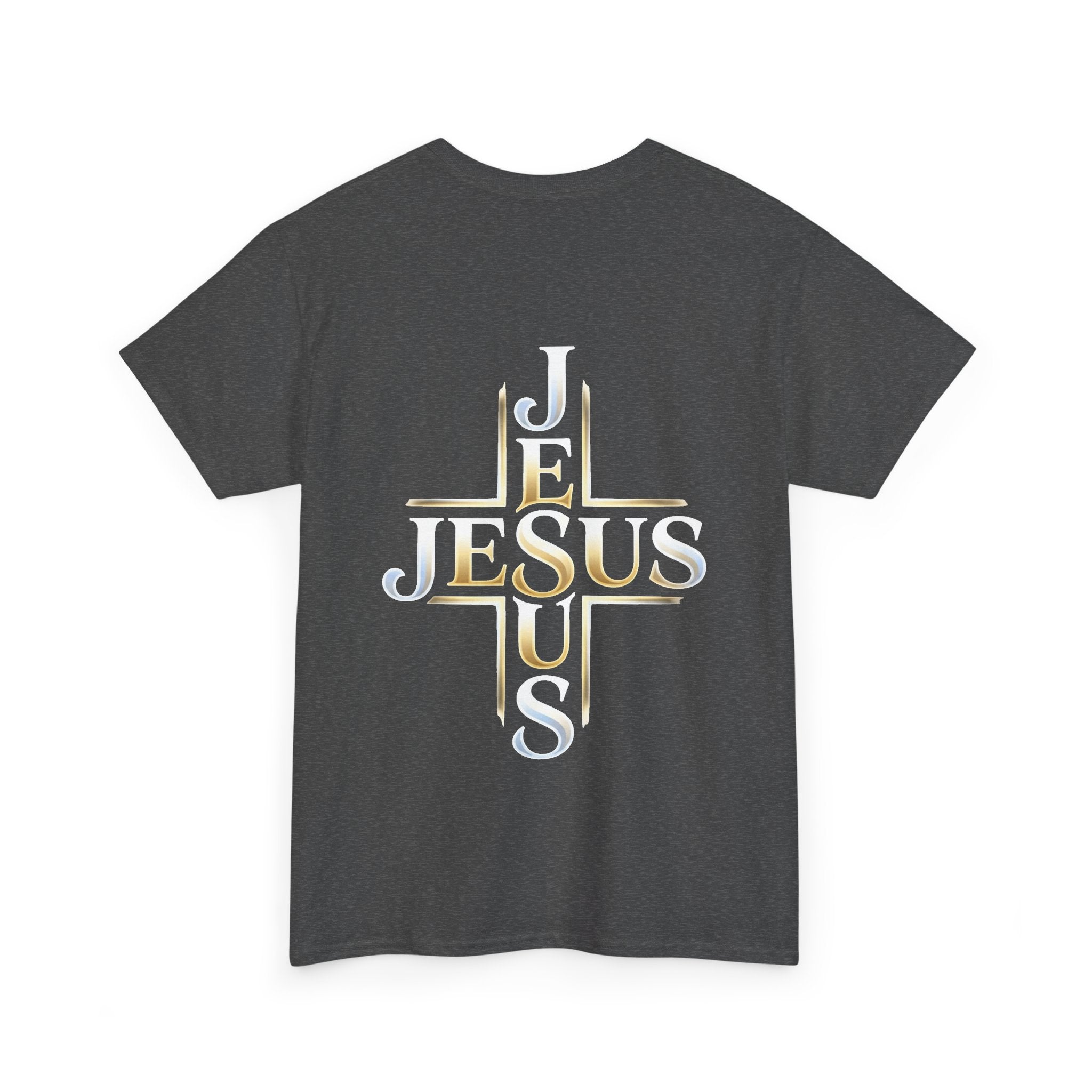 Faith Over Fear T-Shirt – „Glaube statt Angst“ Christian Cross Tee