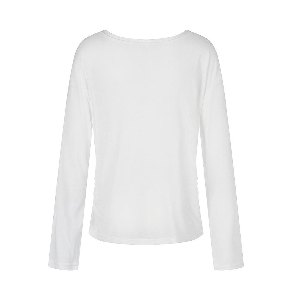 Damen Print Longsleeve | Urban Gothic & Grunge Shirt Detailansicht – T-Shirt – ESTID