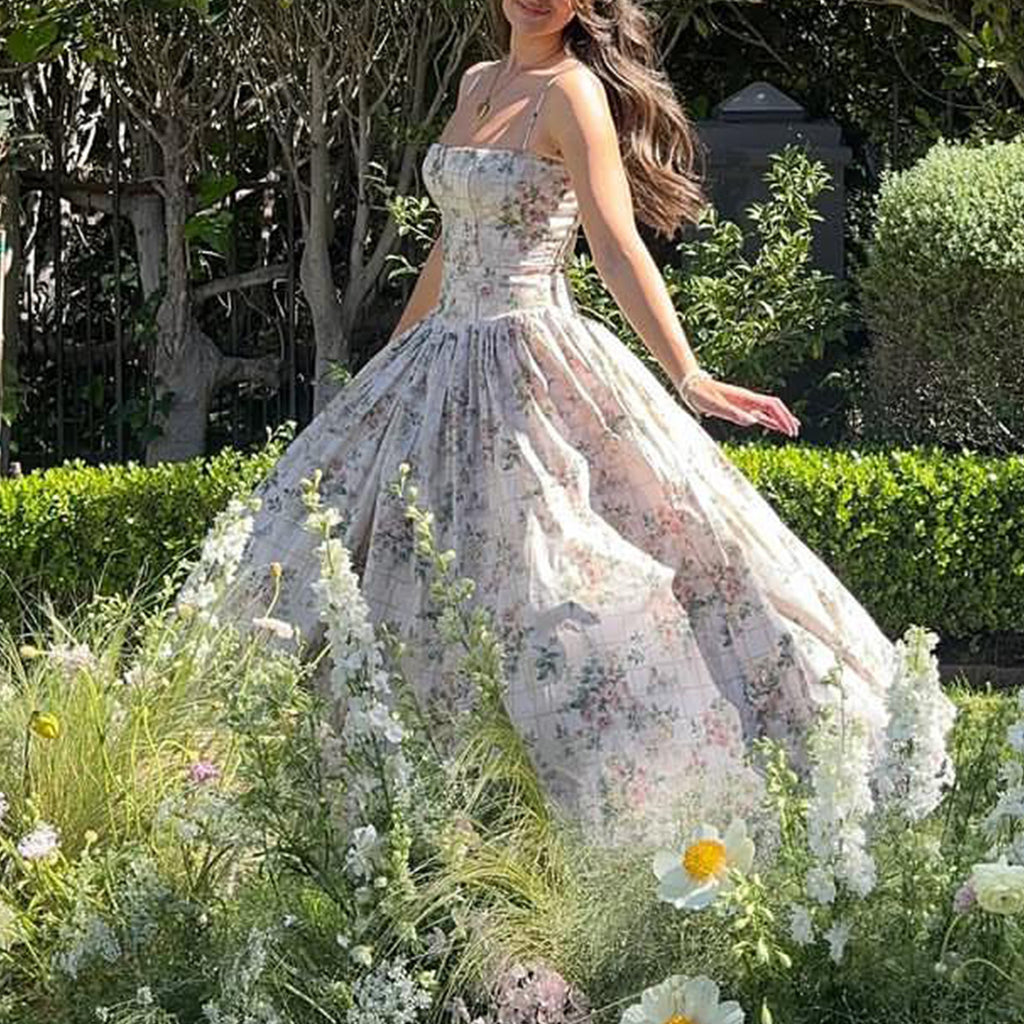 ESTID Damen Maxikleid „Flora Romance“ – Elegantes Corsagenkleid mit floralem Print Ansicht 31 – maxikleid – ESTID