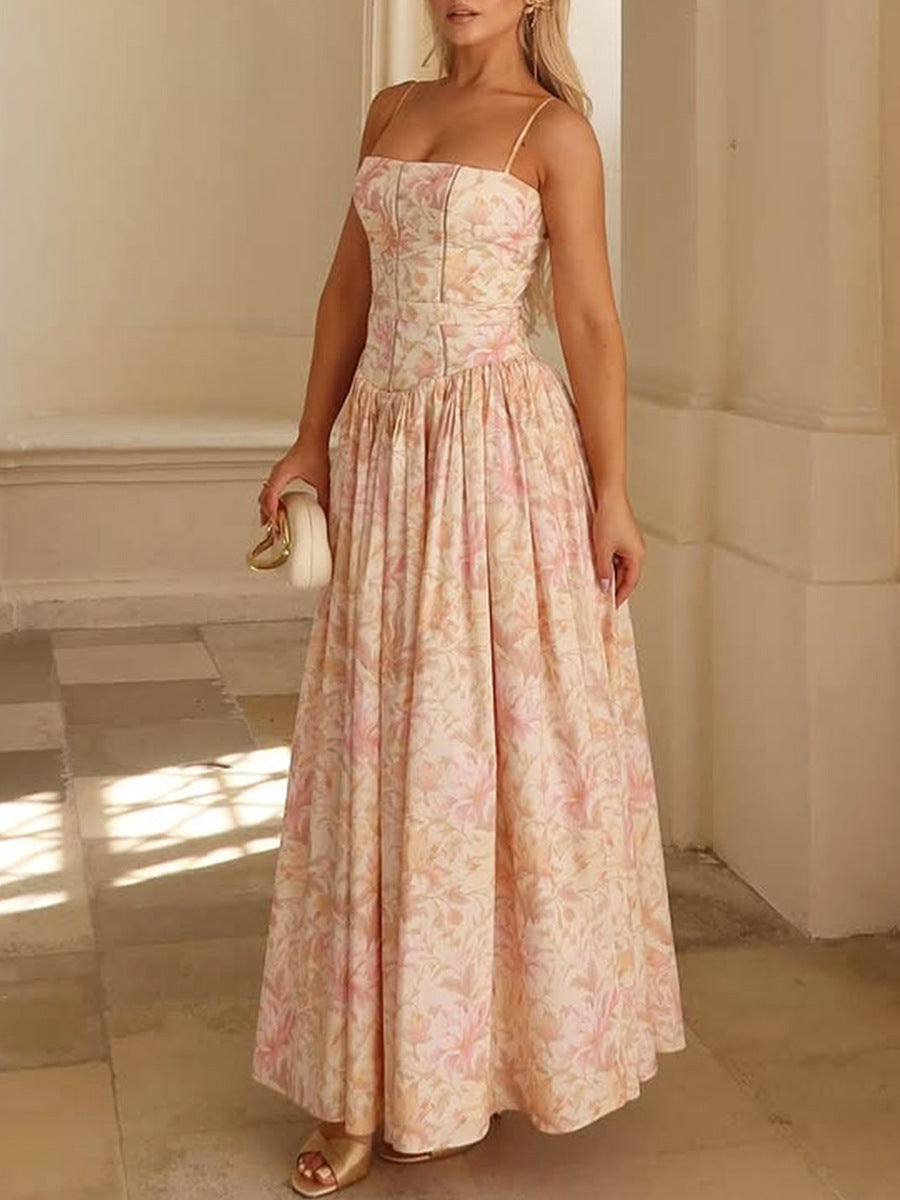 ESTID Damen Maxikleid „Flora Romance“ – Elegantes Corsagenkleid mit floralem Print Ansicht 32 – maxikleid – ESTID